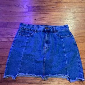 Forever 21 Jean skirt Size L Never worn